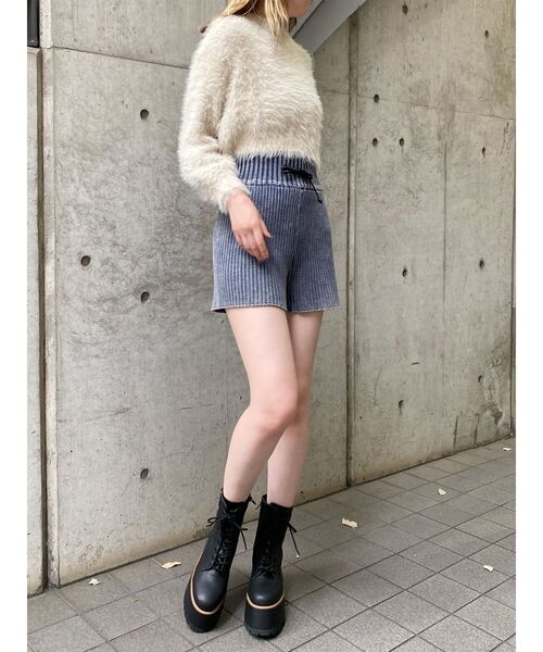 ★早い者勝ちSALE！★新品未使用 MURUA 編み上げ 厚底ブーツ セール】レースアップブーツ（ブーツ）｜MURUA（ムルーア）の