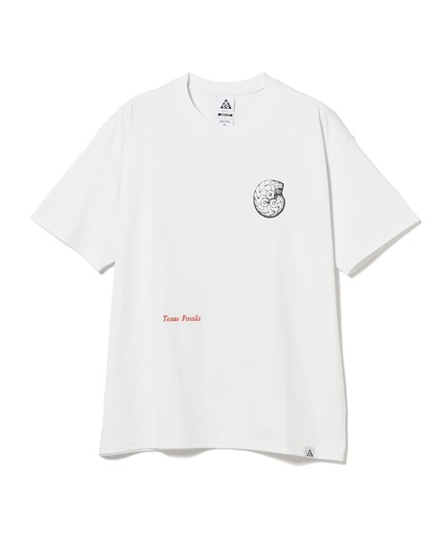 NIKE(ナイキ)の「NIKE / ACG FOSSILS TEE(Tシャツ/カットソー・メンズ・ホワイト/ブラウン系その他/ブラック・X-LARGE/MEDIUM/LARGE)」の4枚目の写真