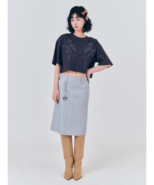 FURFUR（ファーファー）の「ウエスタンロングブーツ（ブーツ・レディース・ブラック/ワインレッド/ベージュ・38/37/36）」の5枚目の写真