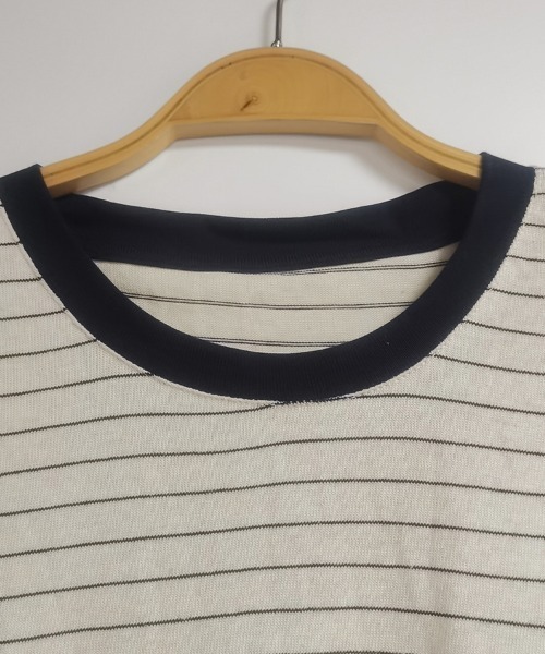 Doux Belle(ドゥーベル)の「ラウンドネックベーシックTシャツ(Tシャツ/カットソー・レディース・オフホワイト/グレー/ホワイト/ベージュ/ネイビー・MEDIUM)」の21枚目の写真