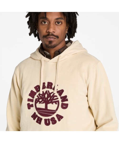 Timberland（ティンバーランド）の「ホリディ グラフィック フーディー メンズ（パーカー・メンズ・ライトホワイト・XX-LARGE/X-LARGE/SMALL/MEDIUM/LARGE）」の3枚目の写真