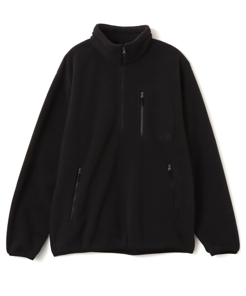 THE NORTH FACE(ザノースフェイス)の「THE NORTH FACE Field Fleece Half Zip / ザ・ノース・フェイス フィールド フリース ハーフ ジップ(その他アウター・メンズ・ブラック/オリーブ/グレー・S/M/L/XL)」の2枚目の写真