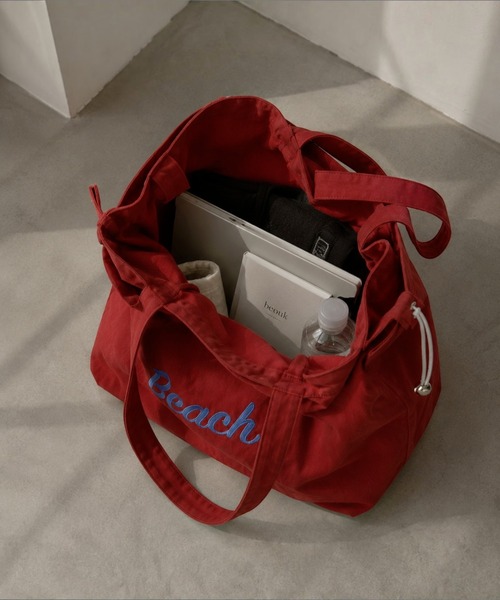 United store(ユナイテッドストア)の「ロゴトートバッグ(トートバッグ・レディース・アイボリー/グリーン/レッド/ピンク・FREE)」の12枚目の写真