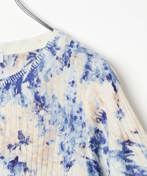 PAGEBOY（ページボーイ）の「ニュアンスガラニットカーディガン（半袖）（カーディガン/ボレロ・レディース・ブルー系その他/グレー系その他・FREE）」の13枚目の写真