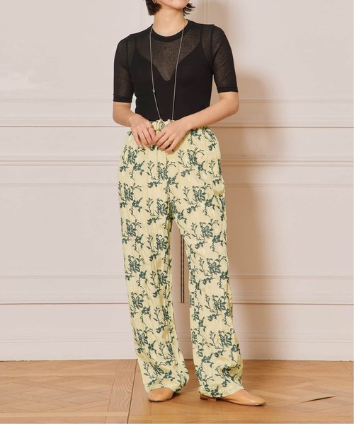 IENA LA BOUCLE（イエナラブークル）の「《追加2》IENA LA BOUCLE 水撚りガスフライス半袖プルオーバー（Tシャツ/カットソー・レディース・ブラック/ピンク・FREE）」の21枚目の写真