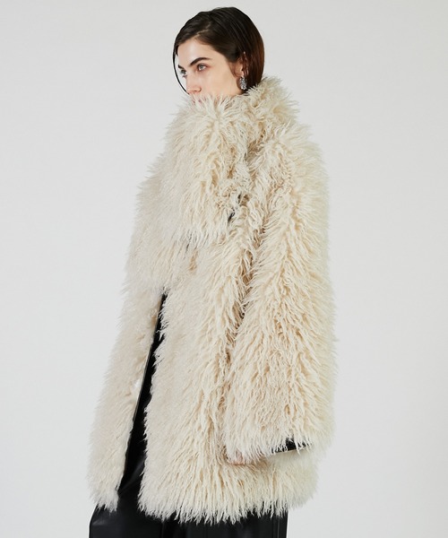 リバーシブルファーコート / Reversible Fur Coat（その他アウター