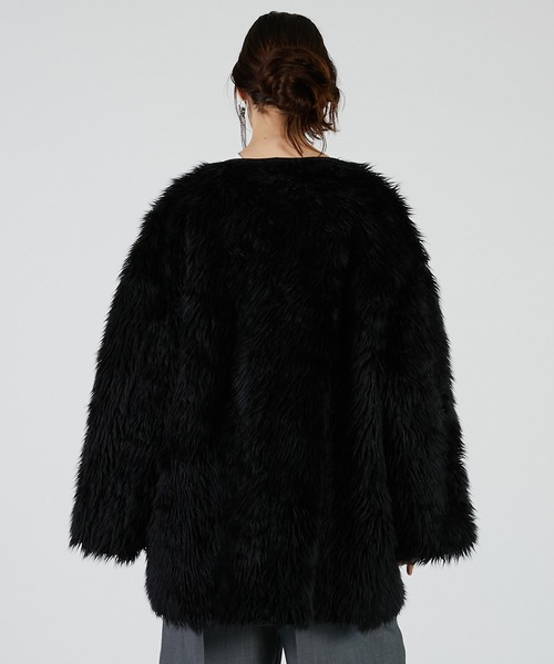 新品未使用✩リバーシブル✩ブルーフォックス✩ファーコート✩ふわふわ✩軽いですよ セール】リバーシブルファーコート / Reversible Fur Coat（その他