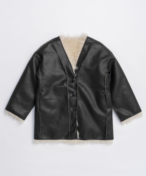 セール】リバーシブルファーコート / Reversible Fur Coat（その他