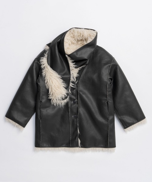 リバーシブルファーコート / Reversible Fur Coat（その他アウター