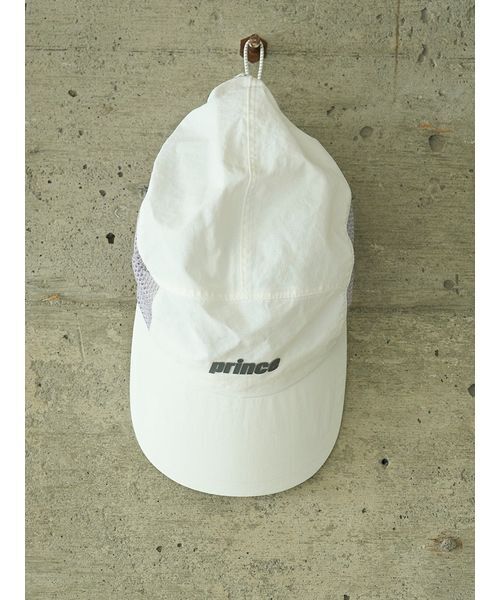 emmi(エミ)の「【prince|emmi】ナイロンメッシュキャップ(キャップ・レディース・ネイビー/ホワイト・F)」の4枚目の写真