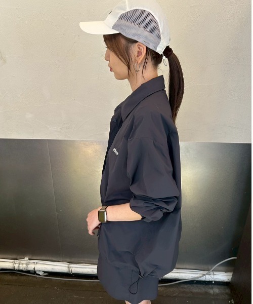 emmi(エミ)の「【prince|emmi】ナイロンメッシュキャップ(キャップ・レディース・ネイビー/ホワイト・F)」の16枚目の写真