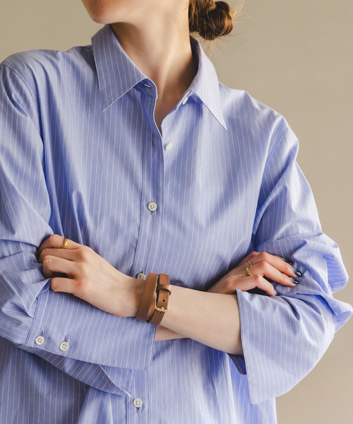 MAISON BOINET(メゾンボワネ)の「MAISON BOINET/メゾンボワネ ベルトブレスレット(ブレスレット・レディース・ブラック/ブラウン/ベージュ・FREE)」の15枚目の写真