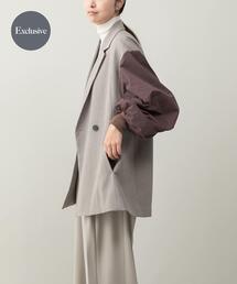 『別注』CHIGNON×ROSSO　袖ドッキングフォルムジャケット