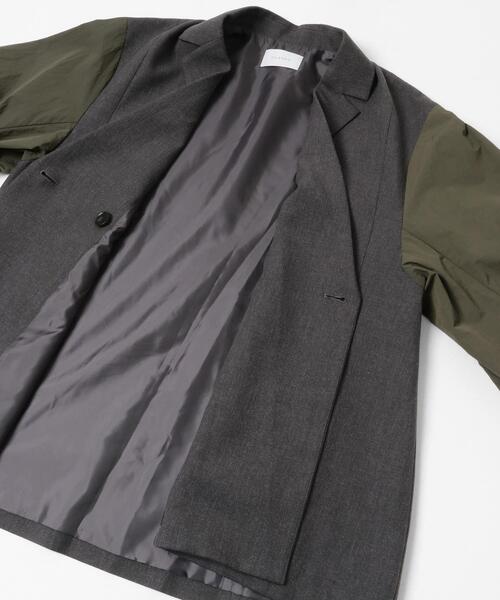 セール】『別注』CHIGNON×ROSSO 袖ドッキングフォルムジャケット