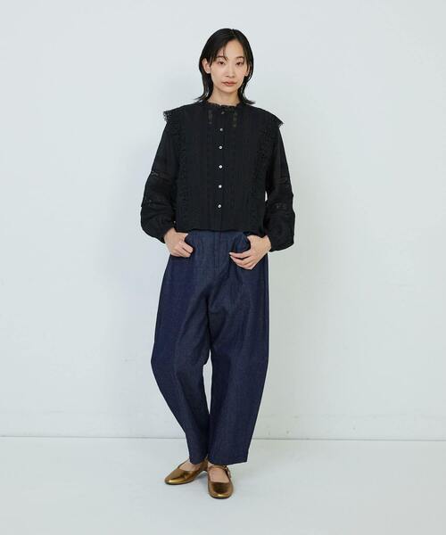 インドレースピンタックブラウス（シャツ/ブラウス）｜ADIEU TRISTESSE