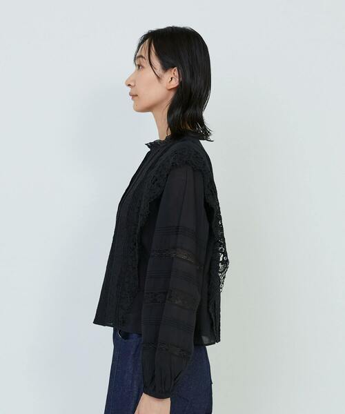 インドレースピンタックブラウス（シャツ/ブラウス）｜ADIEU TRISTESSE