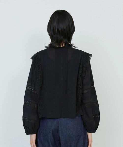 インドレースピンタックブラウス（シャツ/ブラウス）｜ADIEU TRISTESSE
