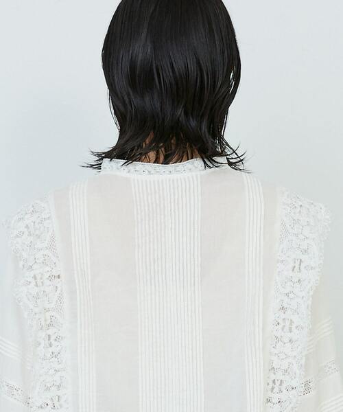 インドレースピンタックブラウス（シャツ/ブラウス）｜ADIEU TRISTESSE