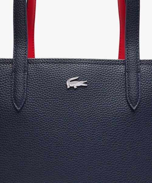 LACOSTE(ラコステ)の「アンナ ジップトートバッグ(トートバッグ・レディース・ブルー系その他/ライトピンク/ブラック×レッド・FREE)」の8枚目の写真