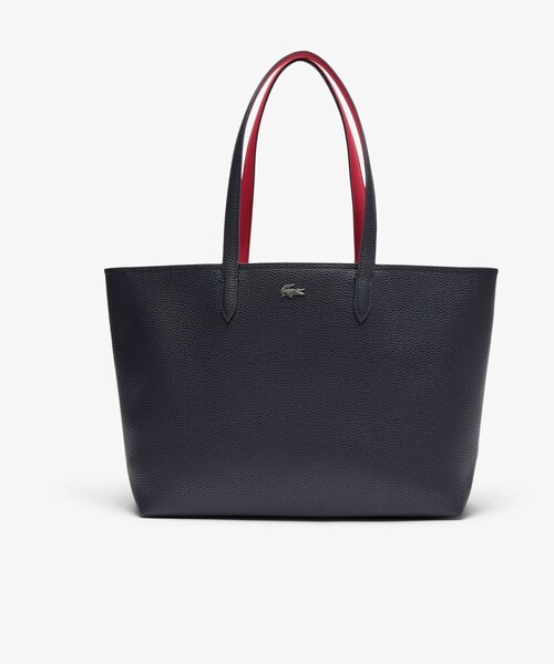 LACOSTE(ラコステ)の「アンナ ジップトートバッグ(トートバッグ・レディース・ブルー系その他/ライトピンク/ブラック×レッド・FREE)」の10枚目の写真