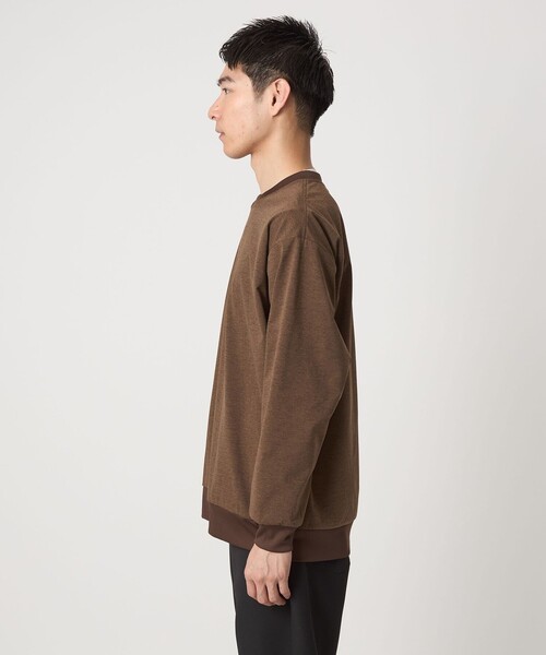 DAIWA（ダイワ）の「【別注】＜DAIWA＞合撚 ロングスリーブ 長袖 Tシャツ（Tシャツ/カットソー・メンズ・ダークブラウン/ブラック/ホワイト・XL/L/M）」の12枚目の写真