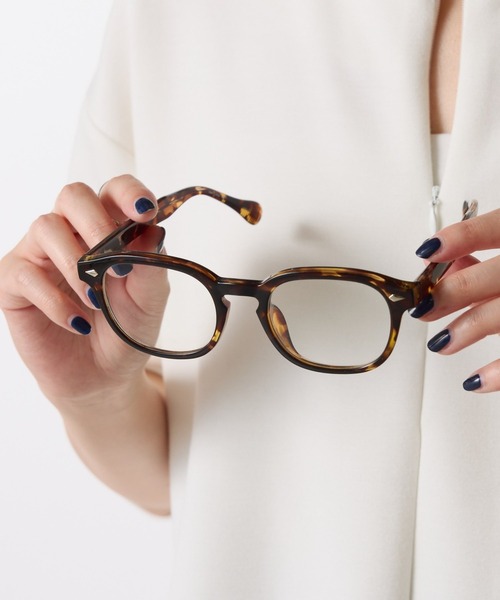 PAPILLONNER（パピヨネ）の「ベッコウ柄メガネ（メガネ・レディース・ブラウン・FREE）」の3枚目の写真