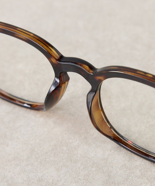PAPILLONNER（パピヨネ）の「ベッコウ柄メガネ（メガネ・レディース・ブラウン・FREE）」の8枚目の写真