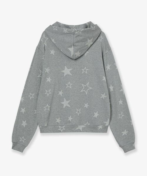 aeae（エーイーエーイー）の「WEB LOGO STAR LOOSED HOODIE（スウェット・レディース・グレー・SMALL/MEDIUM）」の2枚目の写真