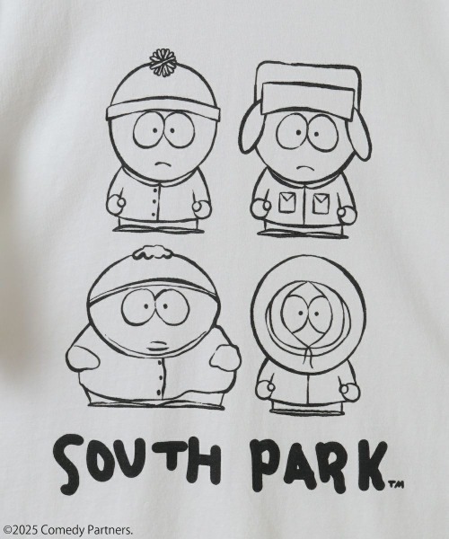 Candy Stripper(キャンディストリッパー)の「【SOUTH PARK】4BOYS Tシャツ(Tシャツ/カットソー・レディース・イエロー/チャコール/オフホワイト/ブルー・FREE)」の9枚目の写真