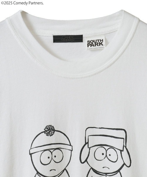 Candy Stripper(キャンディストリッパー)の「【SOUTH PARK】4BOYS Tシャツ(Tシャツ/カットソー・レディース・イエロー/チャコール/オフホワイト/ブルー・FREE)」の6枚目の写真