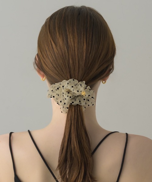 美品 BELLA for CITYSHOP シュシュ ブラウン 美品 BELLA for CITYSHOP