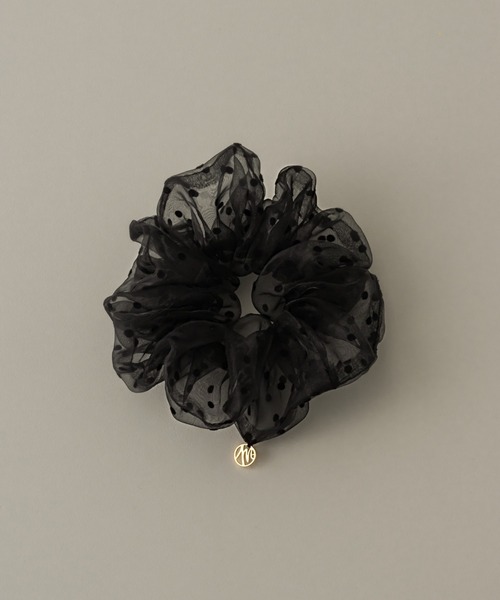 muku（ムク）の「CHOUCHOU/SHEER DOT（シュシュ・レディース・アイボリー/ブラック・FREE）」の17枚目の写真