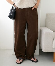 DISCOAT | 【ユニセックス】ヘヴィツイルバレルレッグパンツ(その他パンツ)