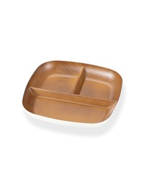 その他セレクト（ソノタセレクト）の「欅杢目 スクウェア プレート（食器・キッズ）」