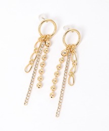 3連チェーンピアス