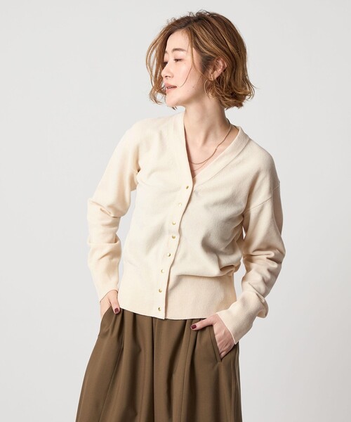 conte（コンテ）の「＜conte＞NVL Vネックカーディガン