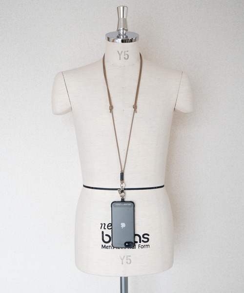 SENTI PULL UP HOOK LEATHER STRAP& SMART PHONE HOLDER