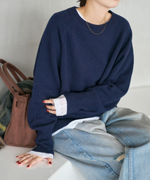 Spick & Span｜スピックアンドスパンのニット/セーター（ブルー