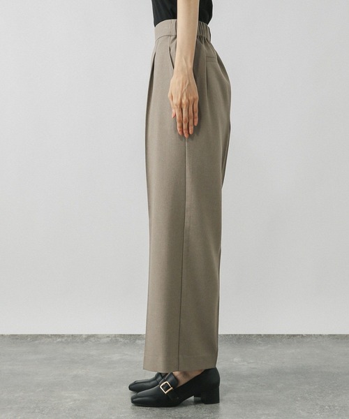 お手入れラクラクセットアップ/ワイドパンツ/498376（スラックス