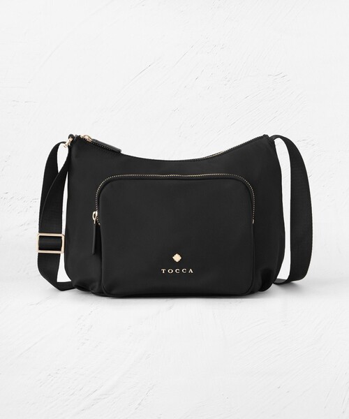 TOCCA(トッカ)の「OPENING SENSE NYLONBAG ショルダーバッグ(ショルダーバッグ・レディース・アイボリー系/ネイビー系/ブラック系/ベージュ系・F)」の13枚目の写真
