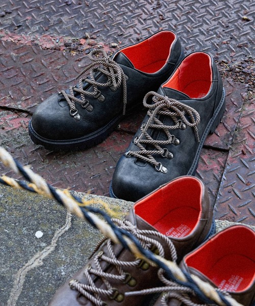 niko and...（ニコアンド）の「ヴィンテージ風マウンテンシューズ（その他シューズ・メンズ・ブラウン/ブラック・LARGE/MEDIUM）」の3枚目の写真