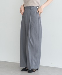 earth music&ecology | ウエストタブタックパンツ(スラックス)