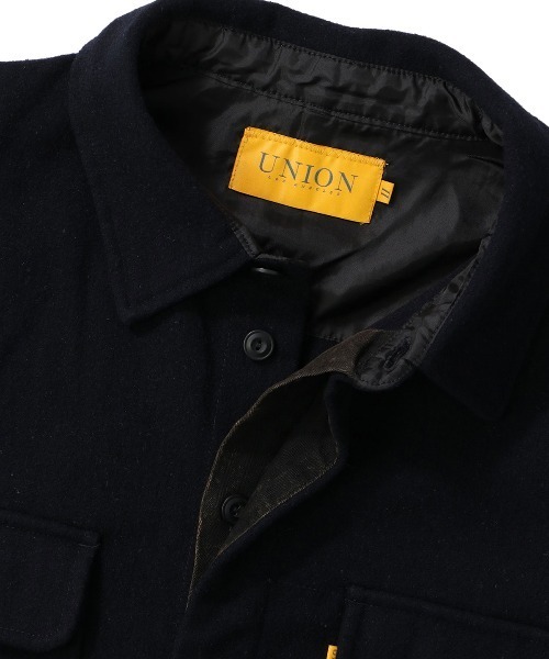 UNION（UNION TOKYO）（ユニオン）の「UNION TOKYO TIMMONS SHIRT ユニオントーキョー シャツ（シャツ/ブラウス・メンズ・ネイビー/パープル・X-LARGE/LARGE/MEDIUM/SMALL）」の8枚目の写真