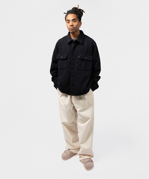 UNION（UNION TOKYO）（ユニオン）の「UNION TOKYO TIMMONS SHIRT ユニオントーキョー シャツ（シャツ/ブラウス・メンズ・ネイビー/パープル・X-LARGE/LARGE/MEDIUM/SMALL）」の3枚目の写真
