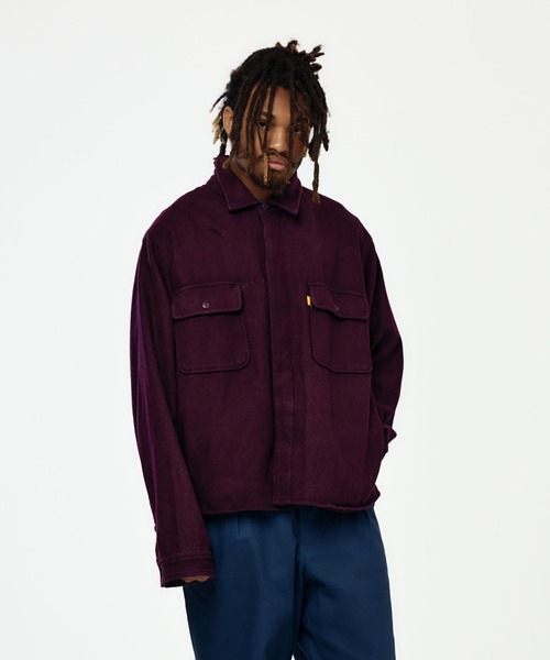 UNION（UNION TOKYO）（ユニオン）の「UNION TOKYO TIMMONS SHIRT ユニオントーキョー シャツ（シャツ/ブラウス・メンズ・ネイビー/パープル・X-LARGE/LARGE/MEDIUM/SMALL）」の22枚目の写真