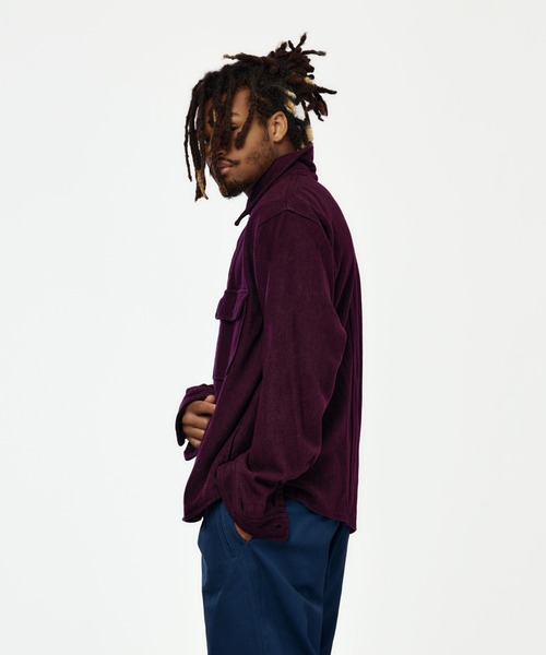 UNION（UNION TOKYO）（ユニオン）の「UNION TOKYO TIMMONS SHIRT ユニオントーキョー シャツ（シャツ/ブラウス・メンズ・ネイビー/パープル・X-LARGE/LARGE/MEDIUM/SMALL）」の21枚目の写真