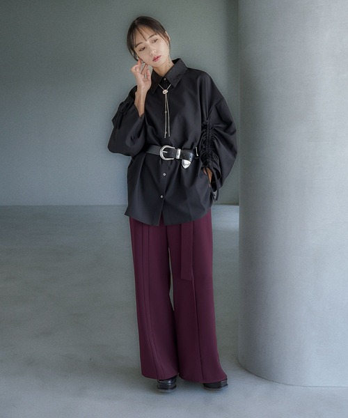 セール】アシメデザインワイドパンツ(HARE)（その他パンツ）｜HARE