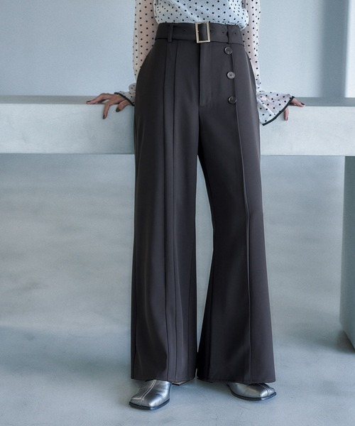 セール】アシメデザインワイドパンツ(HARE)（その他パンツ）｜HARE