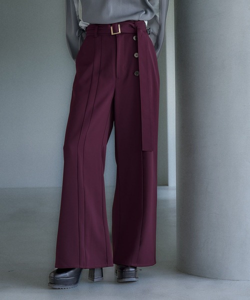 セール】アシメデザインワイドパンツ(HARE)（その他パンツ）｜HARE