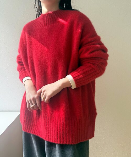 FOXウールボトルネックニット（ニット/セーター）｜BEARDSLEY